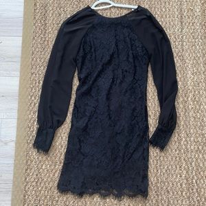 Laced black dress